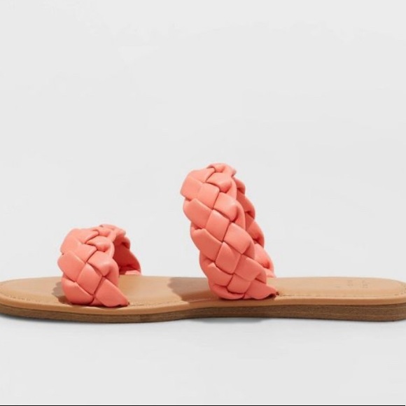 Women's Lucy Braided Slide Sandals - A New Day -Size 8.5 - Picture 2 of 6